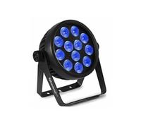 BAC509 LED Projecteur PAR - 12x LED 10W, Boitier Aluminium avec Télécommande