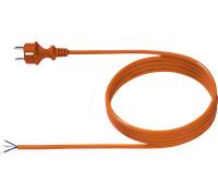 BACHMANN Câble d'alimentation néoprène 3G1.00 3m, H07BQ-F 3G1.0 orange 32/AEH