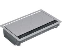 Bachmann Boîtier de montage pour prises CONI short 338.0203 gris argenté RAL 9006