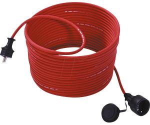 BACH 343.372 - Rallonge 35 m, H05VV-F, rouge