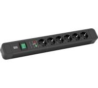BACH 350.002 - Bloc multiprise, PRIMO 2, type F - CEE 7/3, 6 prises