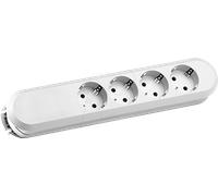 BACH 381.223K - Barrette multiprise INTELLIGENTE, type F - CEE 7/3, 4 contacts