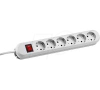 Bachmann SMART - Coupe-circuit - connecteurs de sortie : 6 (alimentation) - 5 m cordon - blanc