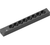 BACH 420.0019 - LIGNE DE CONNEXION DE barrette femelle, type F - CEE 7/3, 8 cont