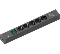 BACH 420.0021 - LIGNE DE CONNEXION DE barrette femelle, type F - CEE 7/3, 5 cont