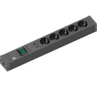 BACH 420.0022 - LIGNE DE CONNEXION DE barrette femelle, type EF - CEE 7/7, 5 con
