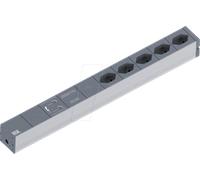 BACH 800.1261 - Barrette femelle, type J - T12, 10 A, 5 contacts