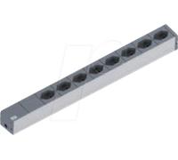 BACH 800.1262 - Bloc multiprise 8prises, type J - SEV 1011 type 23, noir