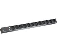 BACH 800.2334 - PDU, 1HE, 12 contacts de protection