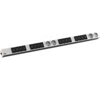 BACH 800.2335 - PDU, 1HE, 16x C13, 4x contacts de protection