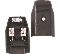 BACH 900.004 - Couplage plat euro, 2,5 A, noir