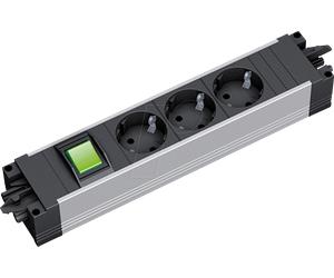BACH 906.18801 - STEP ALU 3xCEE7/3 1xSwitch GST18