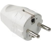 BACH 910.200 - Connecteur de montage, type EF - CEE 7/7, 16A, blanc