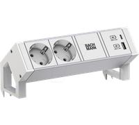 BACH 937.402 - Prise de table DESK 2, double, USB A&C 22 W.