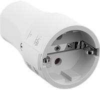 Bachmann 960.203 Fiche électrique femelle avec terre Polyamide 250 V blanc IP20