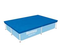 Bestway Bâche de piscine rectangulaire 4 saisons 224x154 cm - Compatible Steel Pro 221x150 cm
