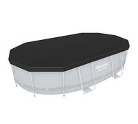 BESTWAY Bâche 4 saisons pour piscine hors sol Power Steel ovale 427 x 250 cm 58425