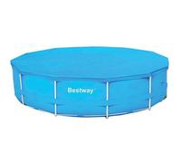Bâche 4 saisons pour piscine Frame Pool ronde 549 cm - Bestway - Bleu - Tubulaire