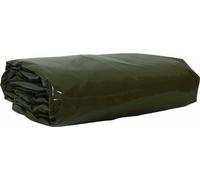 Bâche 650g / m² Vert olive 3 x 3 m Toile avec revêtement en PVC