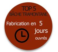 Bâche à barres piscine Tramontane EXPRESS : Fabrication 5 jours
