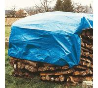 Bâche à bois standard 60 gr/m² 1.50 x 6 m bleu