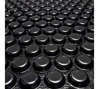 Bache a bulle piscine 7 x 4 m | Épaisseur 300 Microns | Noir | Ravigarden Marron