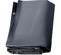 Bâche à Bulle Piscine Hivernage-VEVOR-Anthracite PVC 650-680g-m² Couverture Solaire Piscine Rectangulaire- pour le Jardin, l'Hôtel