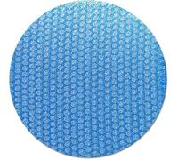 Bâche à bulle piscine ronde/rectangulaire, hivernage été chauffante, protection solaire jacuzzi étang, imperméable, Ø152 cm