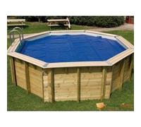 Ubbink Bâche à bulles Linéa 5 x 11 m pour piscine bois