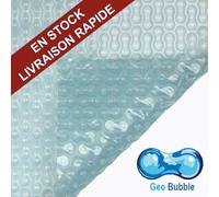 Bâche à bulle Sol guard piscine rect de 4 x 2.50 m Bordée 4 cotés