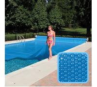 Bâche à bulles 4 m x 3 m pour piscine - 300 microns - Bleu - Linxor