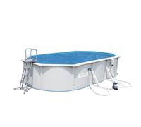 Bâche à bulles Bestway ovale 6 x 3,50 m pour piscine de 6,10 x 3,60 x 1,20 m