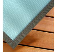 Bâche à bulles luxe SolGuard pour piscine bois Sunbay Gre rectangulaire - Marbella 4,27 x 2,77m rectangulaire