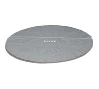 Bâche à bulles pour piscine INTEX - Diamètre 4,20m - Renforcée pour une meilleure durabilité - Gris