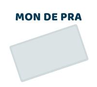 Bâche à bulles pour piscine Mon De Pra - Ro 7 Ou Roman 7 - Geobubble bleu 500 microns bordée 4 cotés