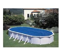 Bâche à bulles pour piscine acier Gre - Ovale 9,10x4,60m (pour piscine de 9,15x4,70m)