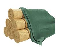 vidaXL Non-tissé de paille 9,8x6 m 140 g/m² polypropylène