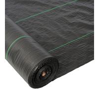 Bâche anti-mauvaises herbes extra résistante, 1 m x 100 m, pour jardin