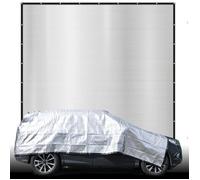 Bâche Anti Soleil - AMANKA - 4x4 m - Protection Solaire - Anti-UV - Effet Rafraîchissant