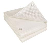 Bâche armée transparente - 2x2m - PE Haute Densité 160g/m² - Anti-UV - Imperméable et Résistante