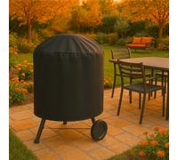 Linxor Housse de protection pour barbecue – Tissu Oxford 210D, imperméable, anti-UV – 70x90 cm Noir