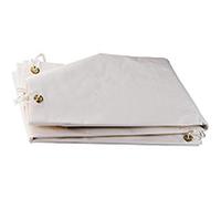 Bâche blanche PVC 5x8 m 650 g/m2 - PRB65005X08