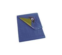 Bâche Bleu/Kaki Résistant 2 X 3 M