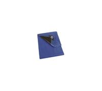 bâche - bleu/noir - très résistant - 5 x 5 m