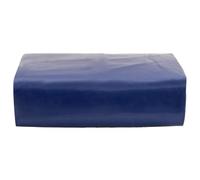 Bâche bleue 3,5 x 5 m 650 g/m² en toile avec revêtement en PVC, indéchirable et imperméable, résistante aux UV et à la moisissure, résistante aux intempéries pour jardin, camping, voiture, bateau et