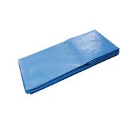 Dimos – Bâche polyéthylène 408620 – 220 g/m² – 12 x 10 m – Bleue à œillets