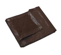 Ribimex Bâche bois - 1,8x6 m - Marron