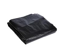 Bâche Bois 140 x 220 cm Revêtue des Deux Côtés Résistante Au Gel à La Moisissure Stabilisée Ultra Lourde Bâche Toiture pour Piscine pour Jardin Tonnelle, Noir