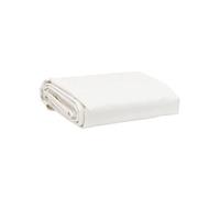 vidaXL Bâche de protection 156071 - 5x6 m, 650 g/m², blanc, œillets métalliques, résistante aux UV