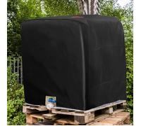 Bâche Couverture Réservoir IBC - Noir - 116 x 100 x 120 cm - Anti-UV Anti-Pluie